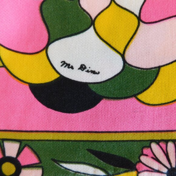 Deadstock Catherine Ogust Penthouse Gallery mod colorblock Forever shirt dress - Picture 8 of 16